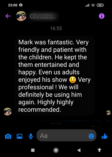 Mark The Magician Kids entertainer